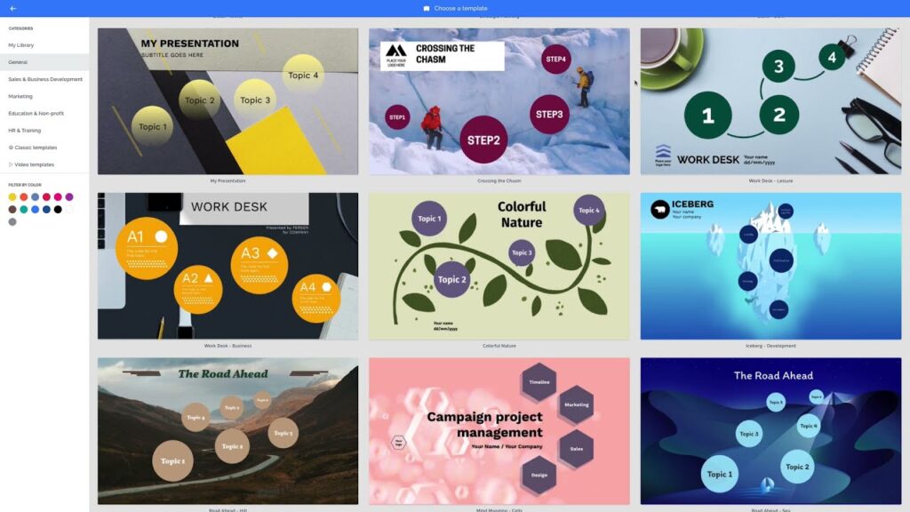 Prezi, una herramienta digital educativa para crear presentaciones.