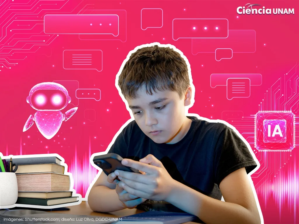 La integración de la IA en el aula requiere una guía pedagógica, no solo acceso a la tecnología. Fuente: Ciencia UNAM, Dirección General de Divulgación de la Ciencia