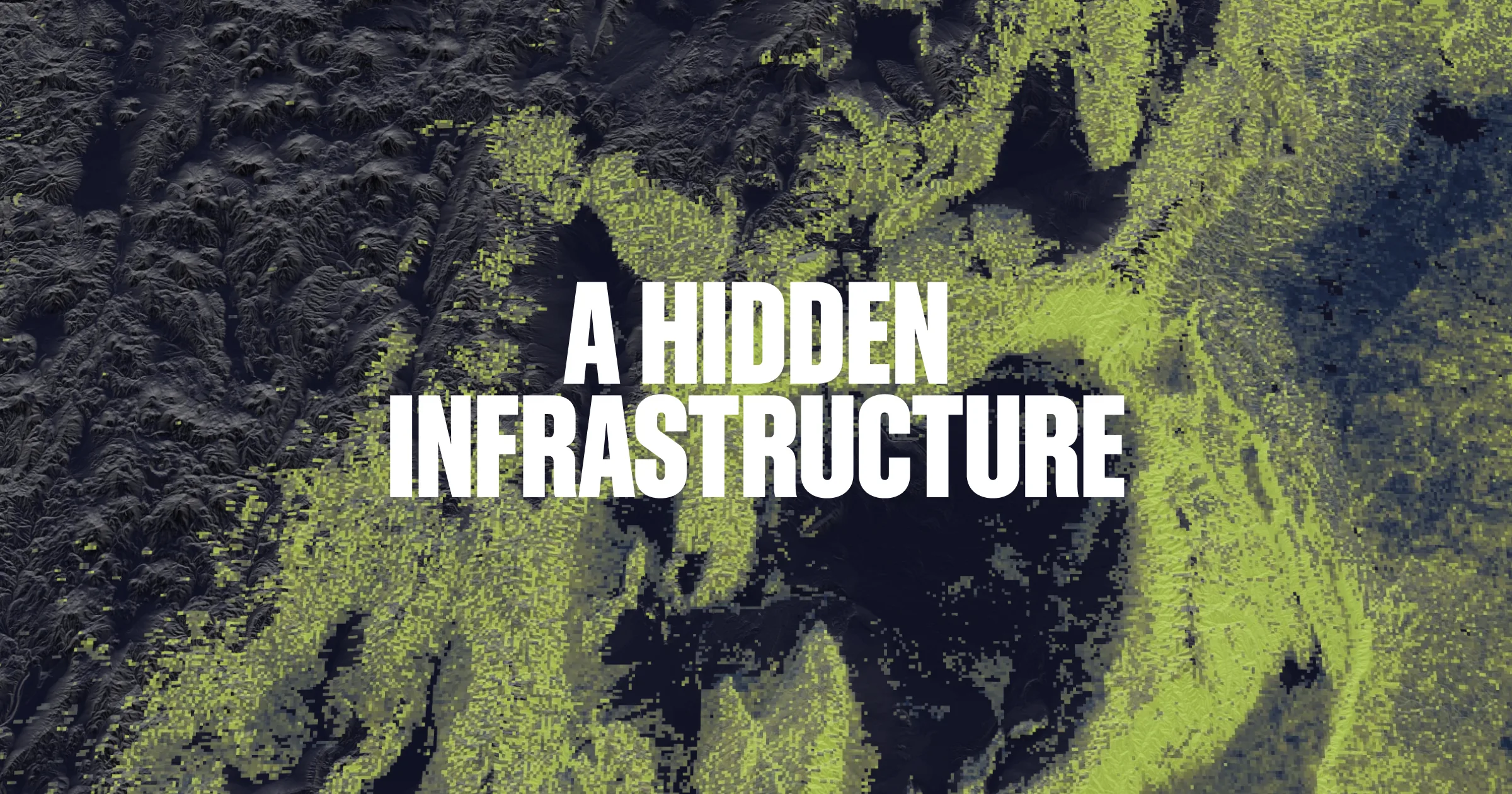 El proyecto "A Hidden Infrastructure" de SPUN ofrece el primer mapa interactivo de la densidad fúngica subterránea en todo el planeta. Crédito: SPUN / Moritz Stefaner.